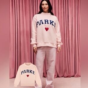 Parke Valentines Crewneck NWT